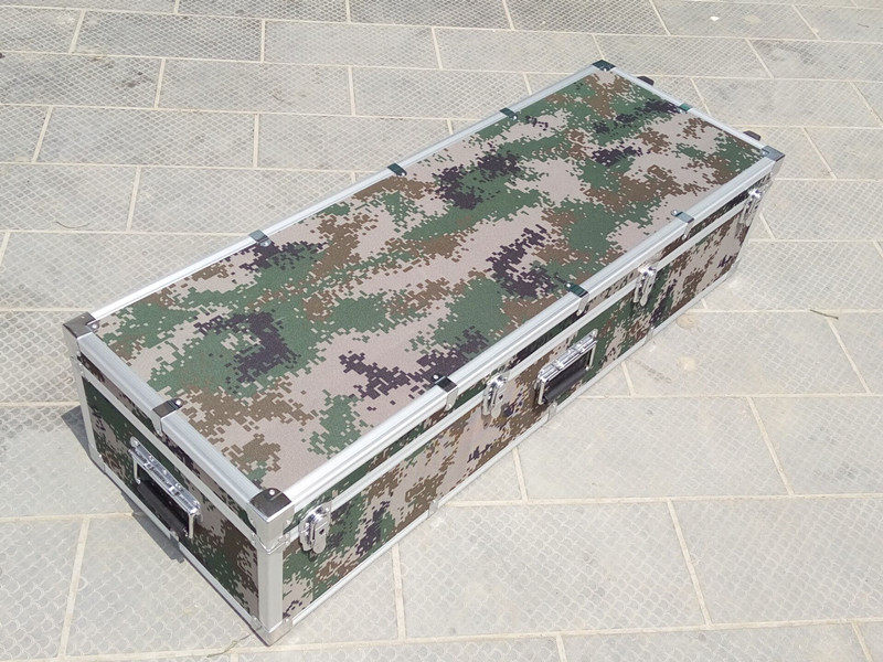 Set Made Aluminum Alloy Case Airbox Equipment Box Instrument Box Transport Case Clothing Box Pull-Lever Case Fishing Rod Box