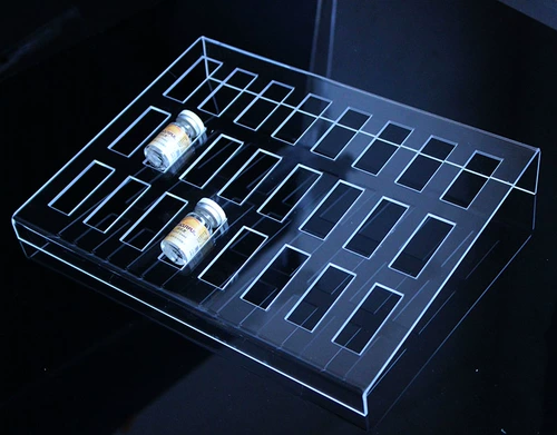 Прозрачные креативные акриловые невидимые очки, стенд, коробка для хранения