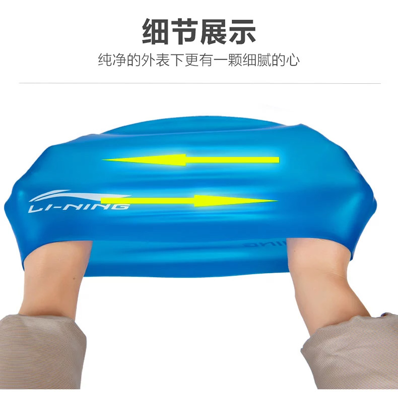Quần bơi Li Ning Quần bơi nam phù hợp với quần short Boxer không thấm nước kính bơi mũ bơi Đồ bơi spa quần bơi boxer nam