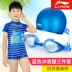 Li Ning trẻ em đồ bơi bé gái bé trai đồ bơi bé trai và bé gái trong trẻ lớn Xiêm thiết bị đồ bơi thể thao