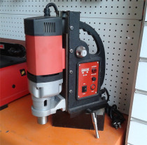 Magnetic drill magnetic drill small bench drill BJ-28 steel plate iron plate drilling special magnetic drill