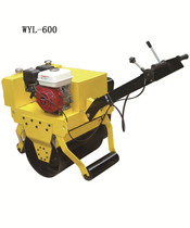 Small roller single-wheel two-wheel hand-held vibrating roller groove backfill vibration roller