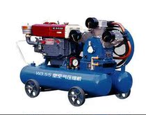 Diesel power mine air compressor W3 5 5 type air compressor 3 5 cubic air compressor 0 5MPa