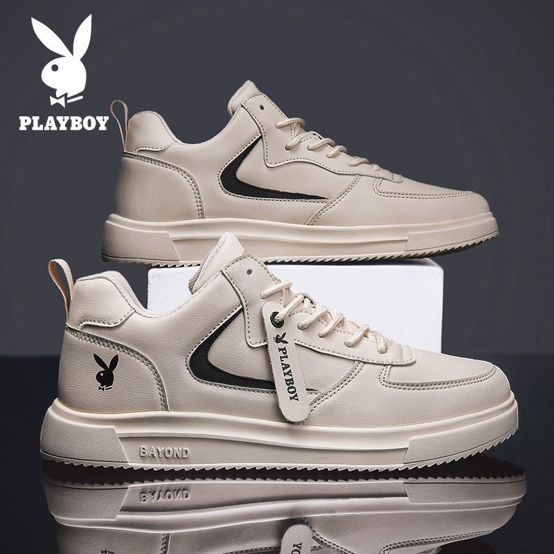 Playboy men's shoes 2021 spring and summer new Korean version trend all-match sneakers men's low-top sports casual trendy shoes