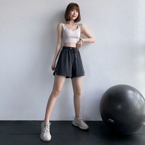 Летние тонкие спортивные шорты, быстросохнущие волейбольные теннисные штаны для спортзала для бадминтона, свободный крой, для бега