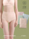 桃曼曼内裤女纯棉抗菌裆100%全棉2025新款大码胖MM高腰收腹三角裤