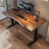 Столковый стол с твердым деревом Электрического подъемного стола может быть поднят с помощью E -Table Homeving Learning Desk Office Workbench