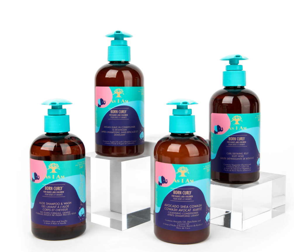 Children's shampoo and shower gel AS I AM children's natural volume care smooth hair care co wash