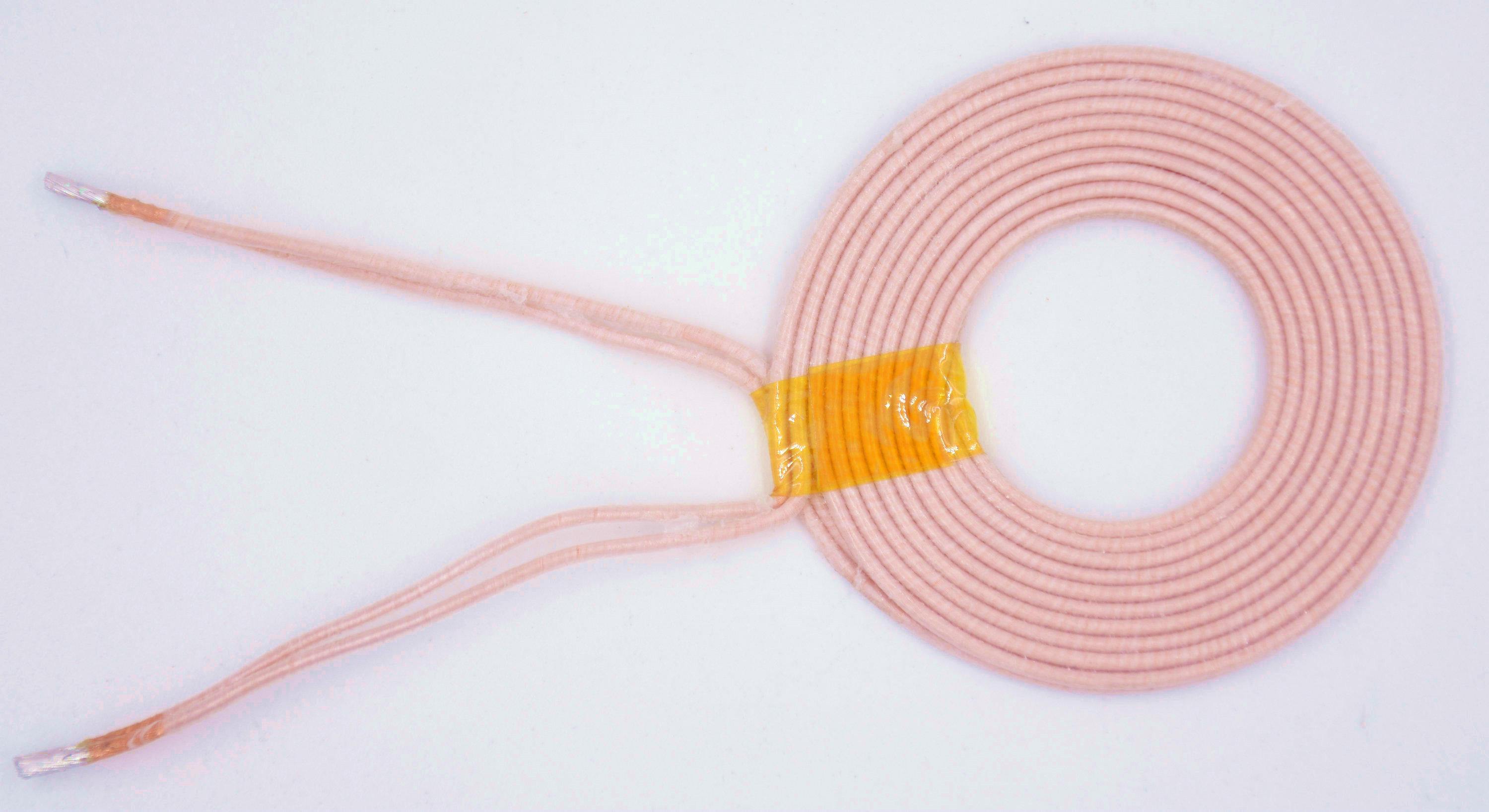 3 7uH43mm105 strands and wound with a large current wireless charging wireless power coil XKT-L22