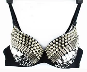 Câu lạc bộ đêm châu Âu và Mỹ nữ ca sĩ DS trang phục mới nhảy jazz thép đinh tán retro sequin bra