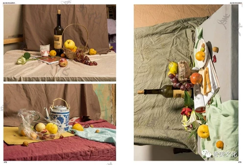 Абсолютное совместное исследование Цветовые фотографии 2020 Гели культура Чен Хайджун Одиночный комбинированный фрукты, овощи, цветы, разные объекты Статические фотографии, наброски материалов ландшафтный ландшафт вступительный экзамен в колледже, текстура учебника, гуашь