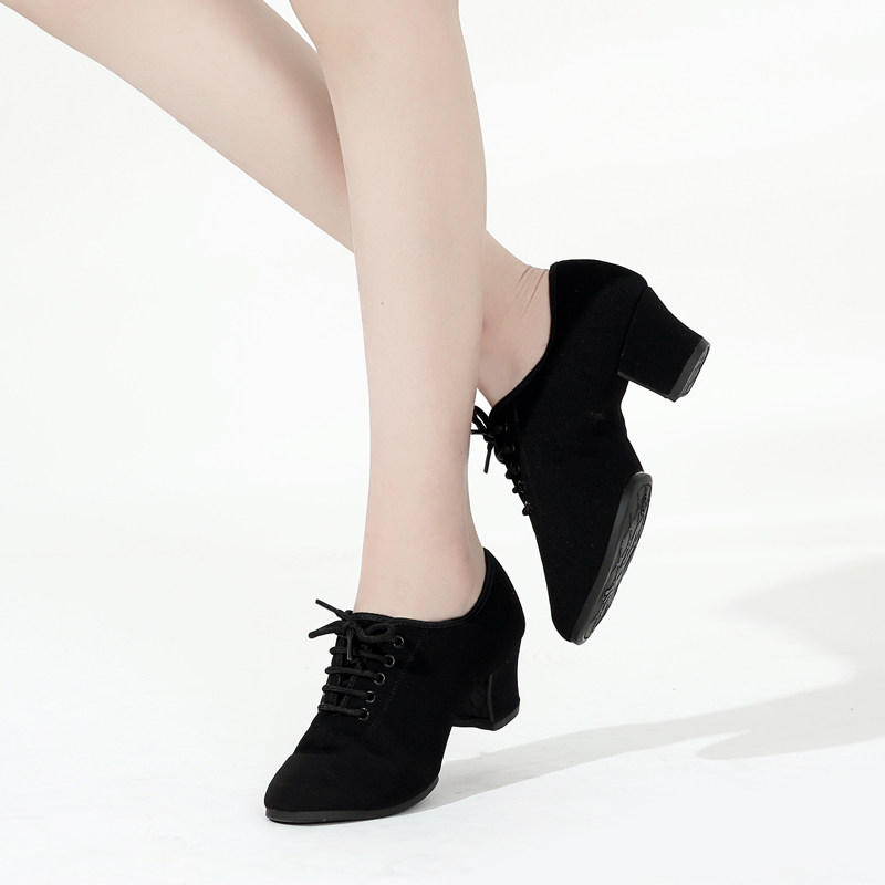 Latin dance shoes Adult lady with teacher shoes Soft underbody shoes Social dance Dance Shoe Square Dance Dancing Shoes