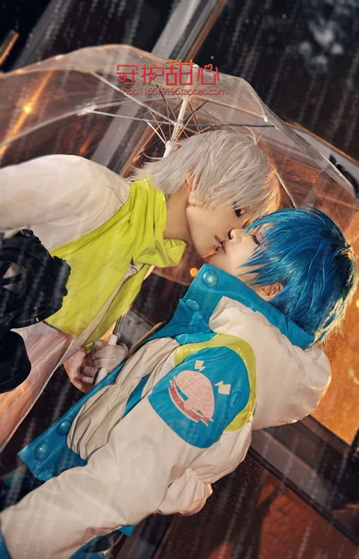 Guardian Sweetheart Clear Particles-DRAMAticalMurder DMMD giả tóc tại chỗ cosplay tóc giả - Cosplay