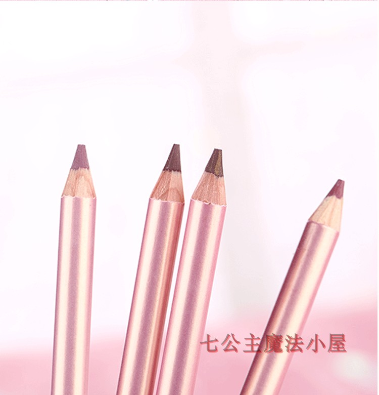 Trang điểm xuyên biên giới Mercury sơn vuông không thấm nước lót môi Sửa đổi môi màu nude bút chì Kéo dài không đánh dấu 3025 - Bút chì môi / môi lót chì kẻ viền môi