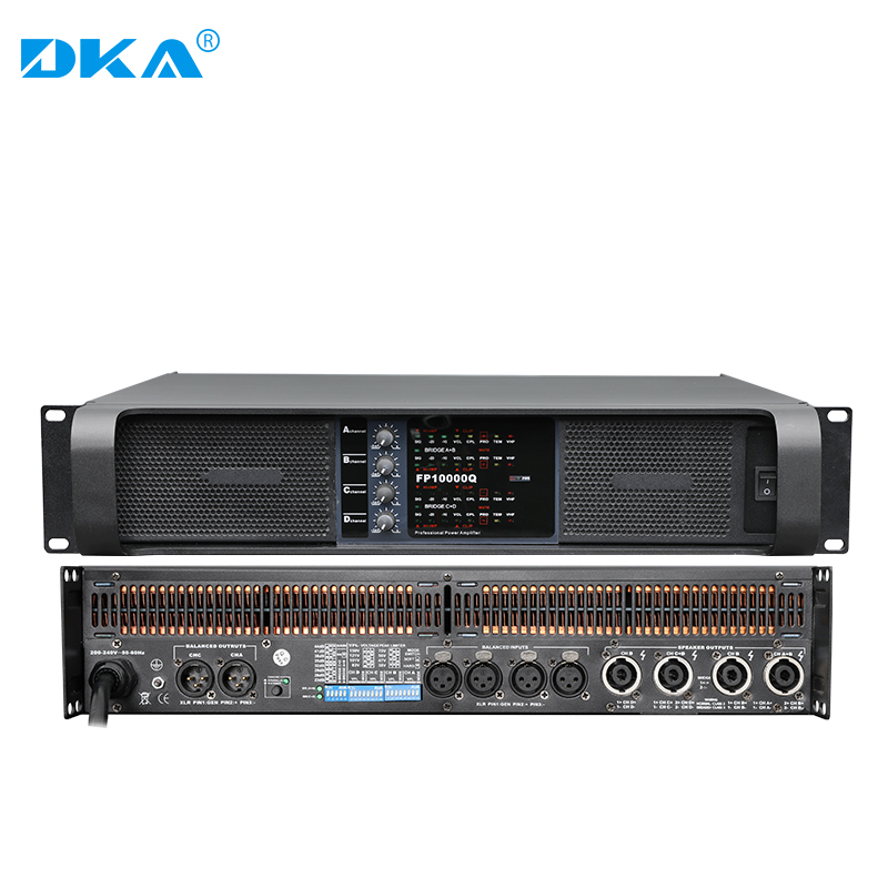 DKA Professional mega power four-way channel Digital switching power supply stage performance line gusset FP10000Q