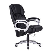 Junhao comfortable big chair Boss chair Leisure leather chair Reclining activity chair Leather office chair Office furniture