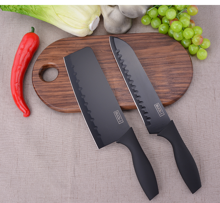 Thép không gỉ chopper dao cắt trái cây dao nhà bếp nhà bếp đa năng dao đầu bếp dao sắc không rỉ dao - Phòng bếp chao gang