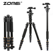 Q666 Photography Travel Tripod DSLR Gimbal Set Portable Camera for Canon Sony dv Micro single Camera Universal Bracket Portable