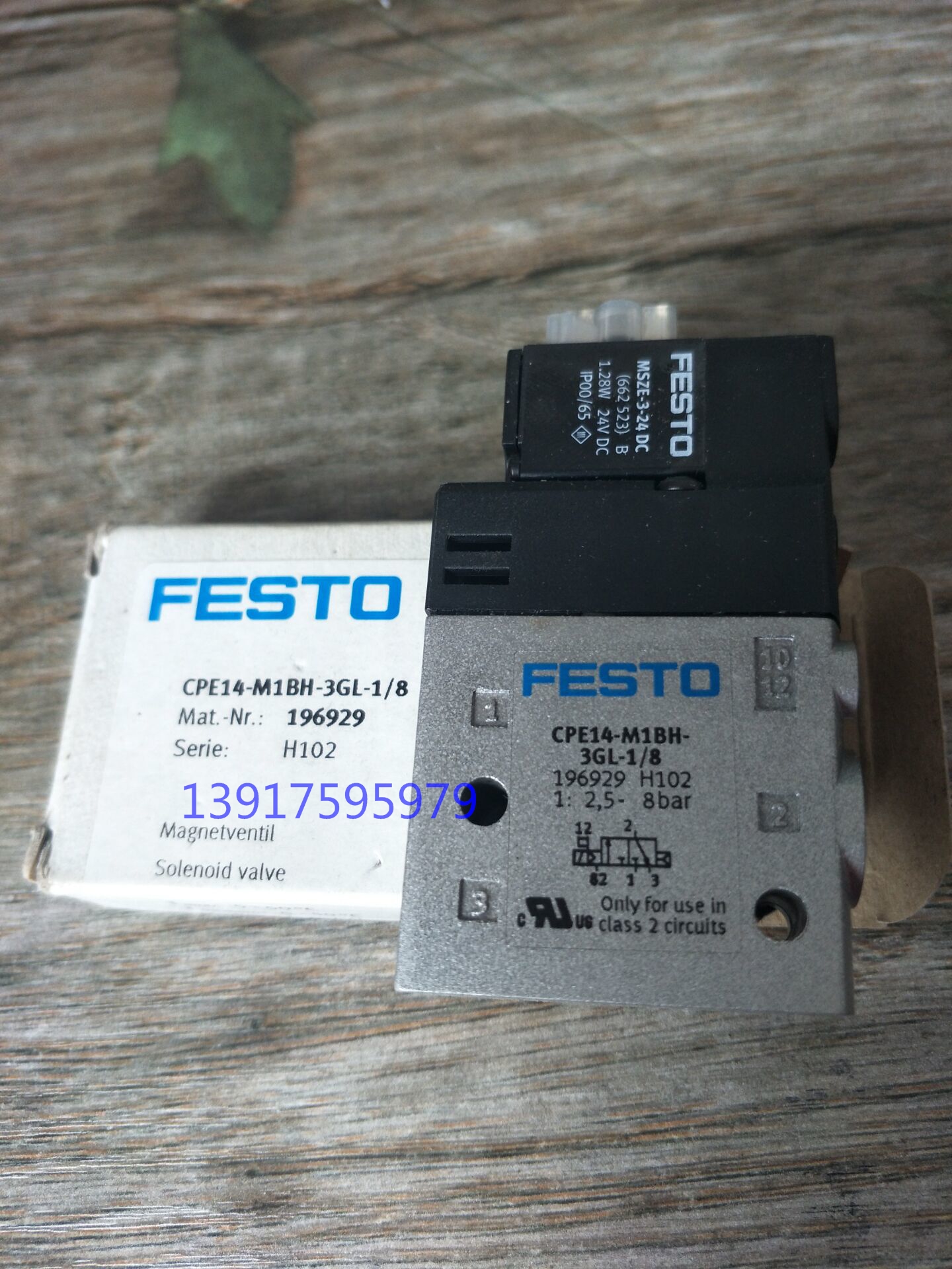 CPE14-M1BH-3GL-1//8 Magnetventil FESTO 196929 CPE14 M1BH 3GL 1//8