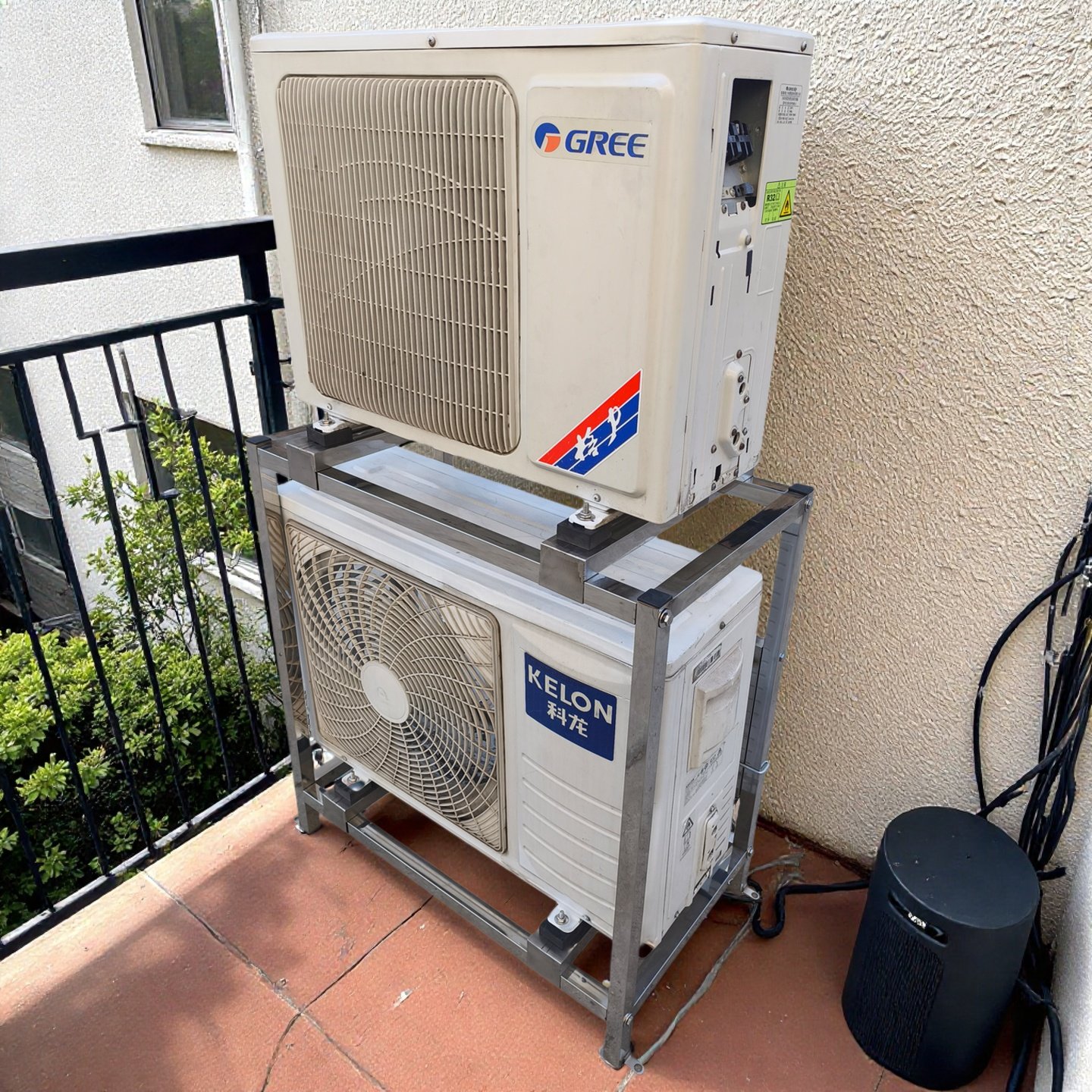 Recommended air conditioner installation tool! 🏠 Double-layer floor ...