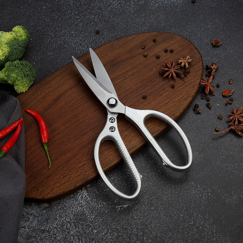 Japan SK5 second generation industrial stainless steel 304 scissors three generations of powerful scissors kill fish chicken bone kitchen sharp