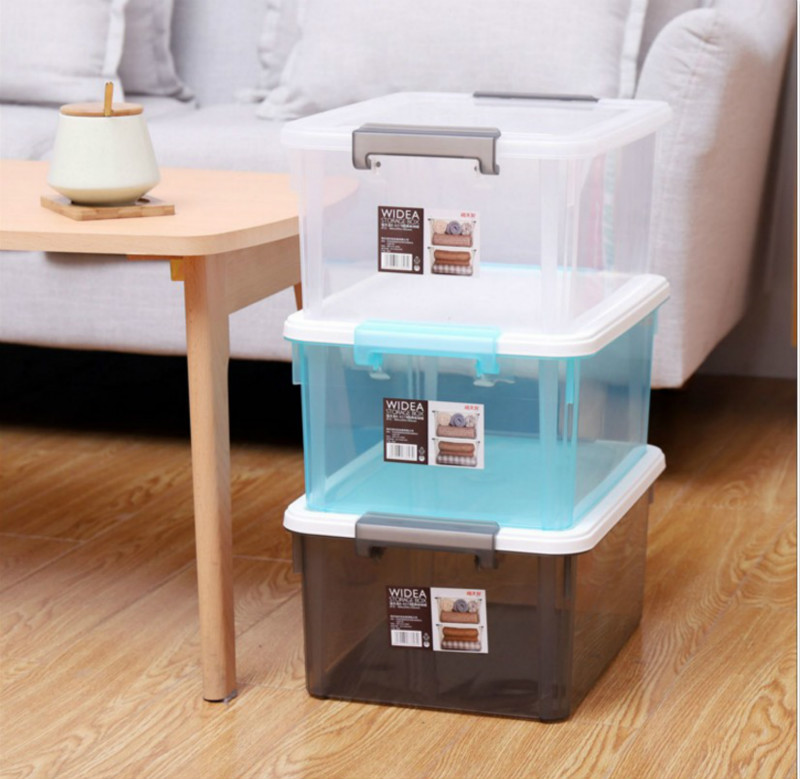 X6318 6319 container box plastic transparent card thickness toy container with cover storage box