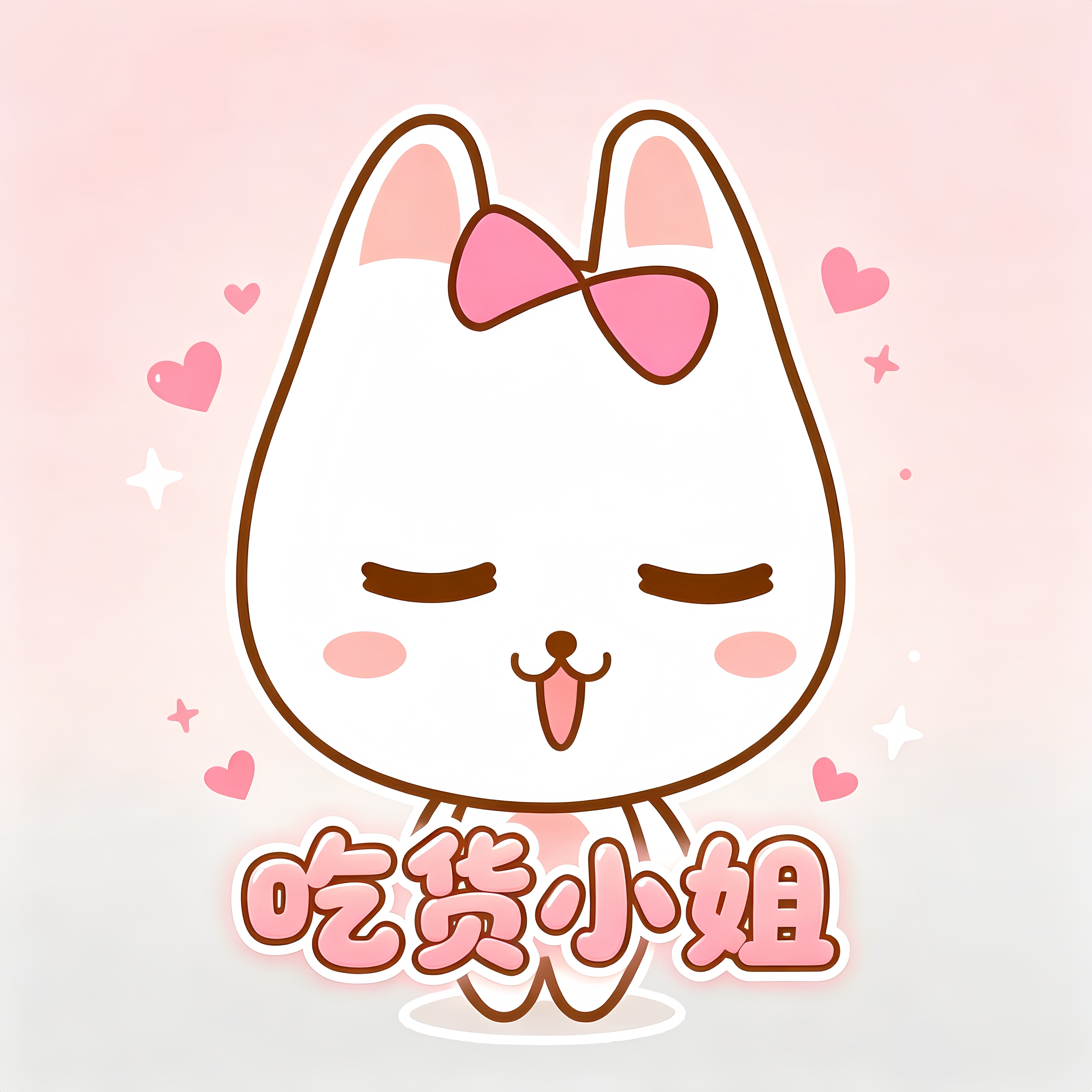 吃货小姐全球代购店的LOGO