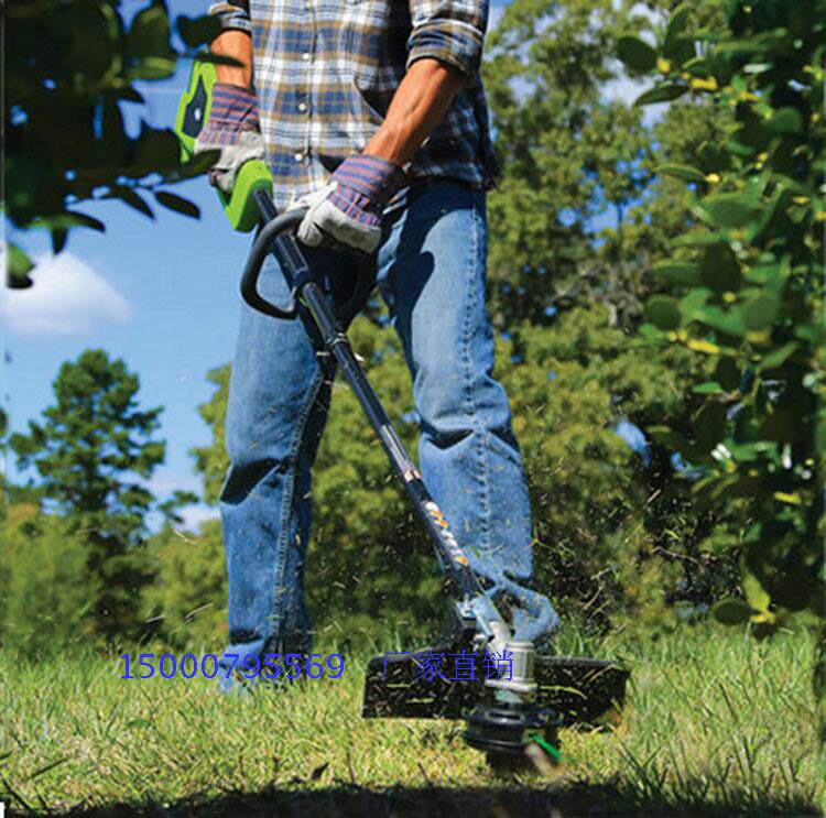 STF401 40v electric cutting potting machine Glimbo 80v mower charging lithium electric mower beating the grass head