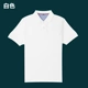 Bolton boton mùa hè nam ngắn tay áo polo cotton màu rắn cỡ lớn ve áo T-shirt kinh doanh bình thường thoáng khí áo thun polo