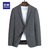 Трендовое свадебное платье для отдыха, мужской пиджак классического кроя, в корейском стиле, большой размер