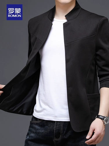 Куртка для отдыха для мальчиков, костюм, облегающий крой, китайский стиль