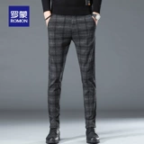 Осенние тонкие штаны, в корейском стиле, оверсайз