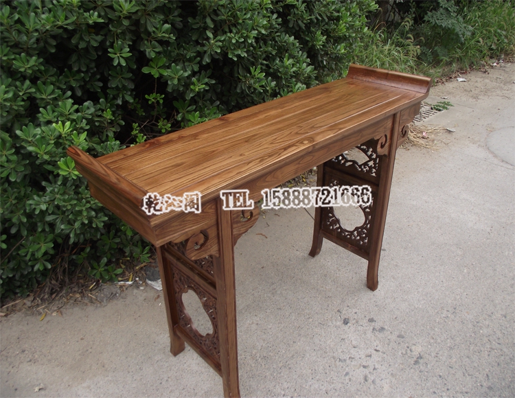 Minh và nhà Thanh Trung Quốc gỗ rắn giả cổ điển đồ nội thất trường hợp ngồi xổm phòng khách bạch đàn bàn viết bàn cho bàn đàn piano - Bàn / Bàn bàn ăn gỗ