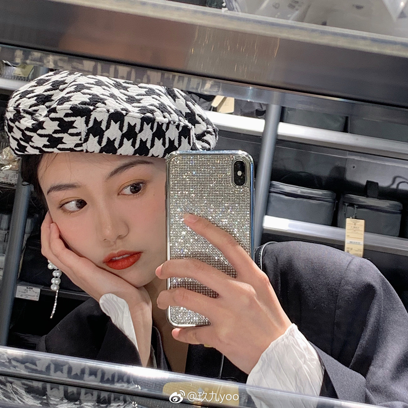 Net red with the same luxury rhinestones 13 14Pro Apple x mobile phone case 7 8plus anti-fall XR electroplating silicone iphonexsmax diamond-studded tide brand soft shell 11 1