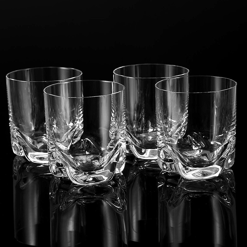Ouvi Fashion Crystal Glass Creative Practical Juice Cup Tea glass Euro - style water cup set