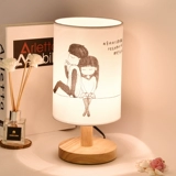 Настольная лампа для кровати, креативный современный фонарь, сенсорный ночник для кормящих грудью