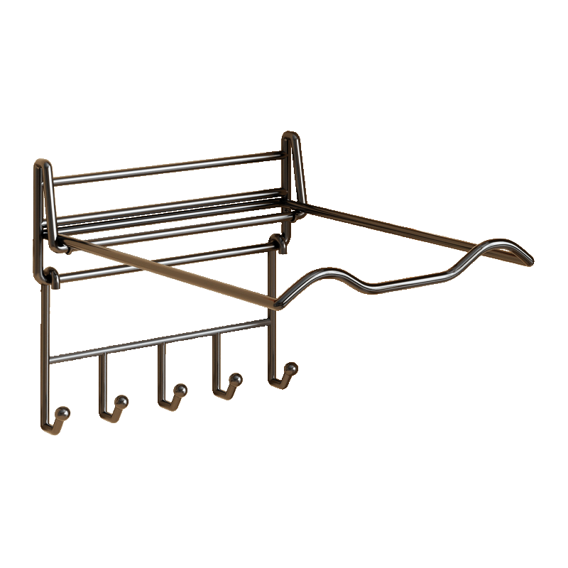 Foldable washbasin storage rack waterproof and rust-proof