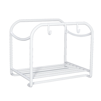 Bathroom basin rack floor storage