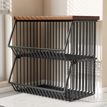 Kitchen spice storage rack onion ginger garlic vegetable countertop