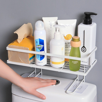 Toilet shelf above storage toilet rack storage toilet shelf bathroom toilet water tank upper bracket storage rack
