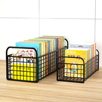 Bookshelf small storage rack bay window storage cabinet bookcase childrens picture book rack desktop storage box book reading rack