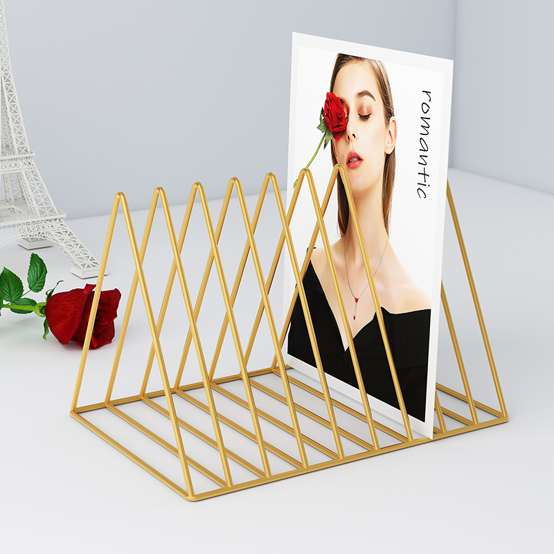 Three-dimensional small headboard bookcase accommodating bedroom bedside desktop simple mini-painted bento table iron art small