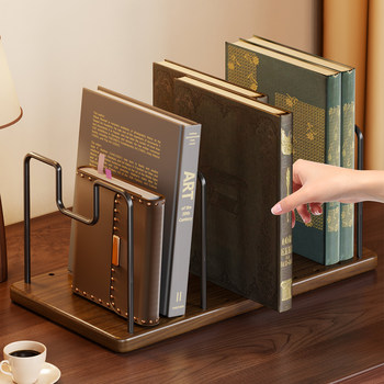 Solid wood bookshelf book shelf storage box