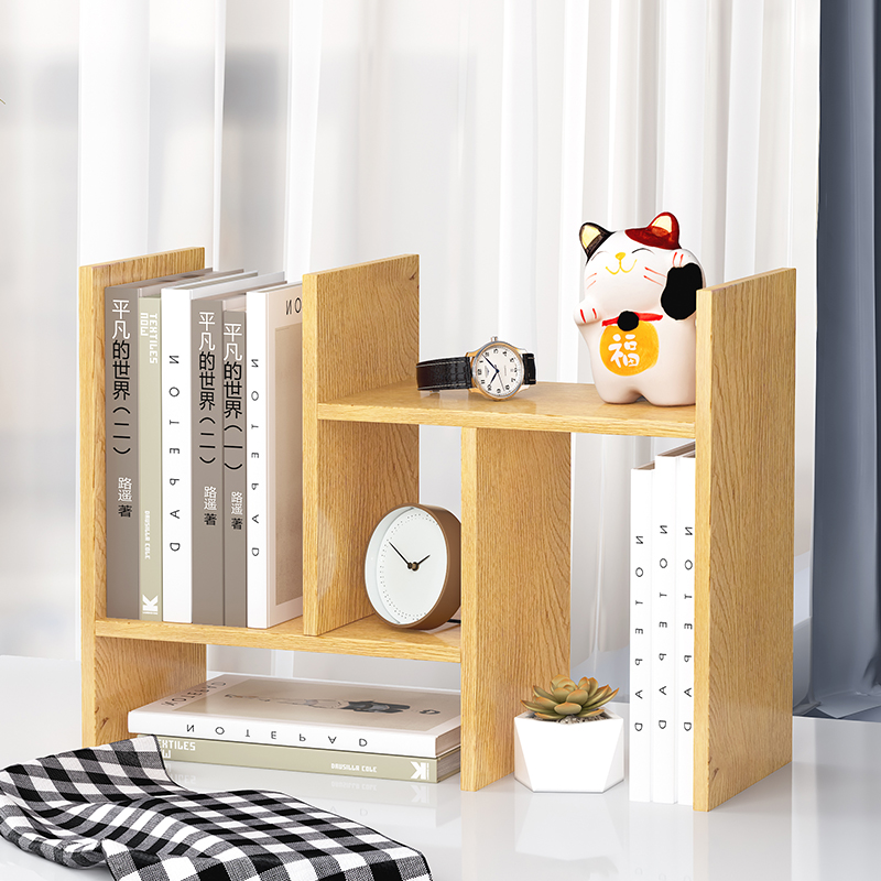 Desktop rack desk storage artifact creative retractable student book dormitory table painting book storage