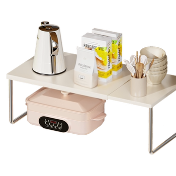 Retractable storage rack kitchen partition cabinet partition