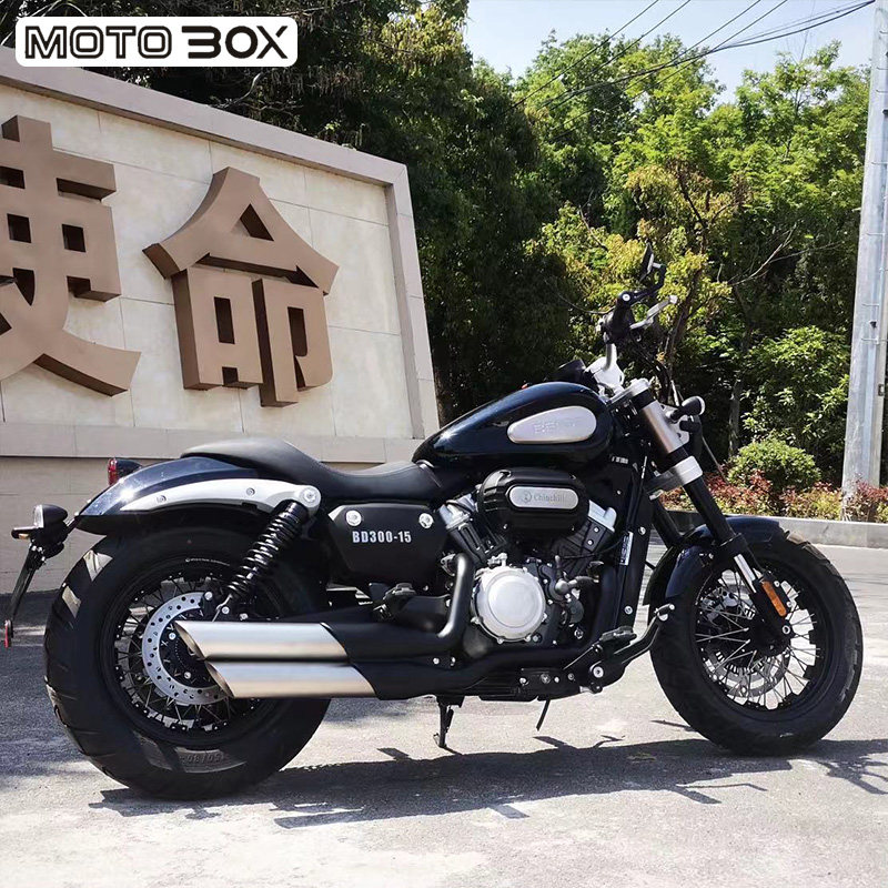 MOTOBOX Benda Jinjila 300 Modified Harley Exhaust Full-Section Sound Low, Thick, Two Out, Two Out, Two Out
