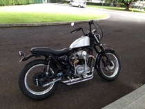 Ranger 250 Youke baboon Xinyuan 400 aluminum alloy small high handlebar handlebar faucet retro modification 22mm