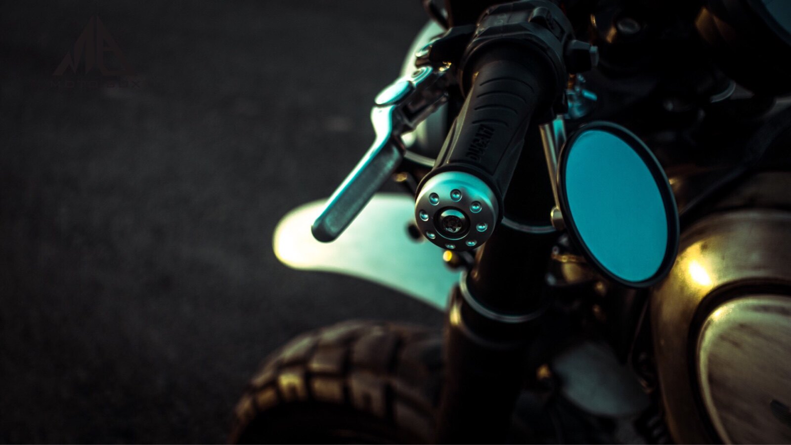 Benari Cub 500 modified handlebar balance terminals handlebar plugs Plug head aluminum alloy Brass gravity block