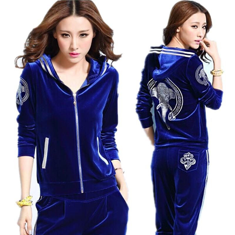 el velvet womens tracksuit