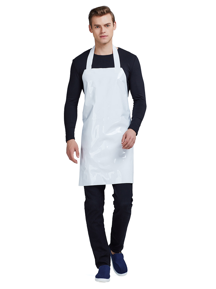 tpu waterproof and oil-proof apron sleeve sleeve short custom bib overalls kitchen men and women cook around the waist household